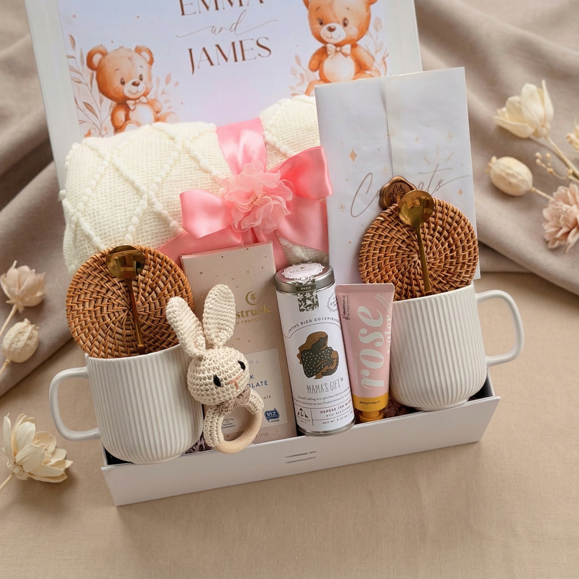 Couple’s Cozy Bliss Box — front view