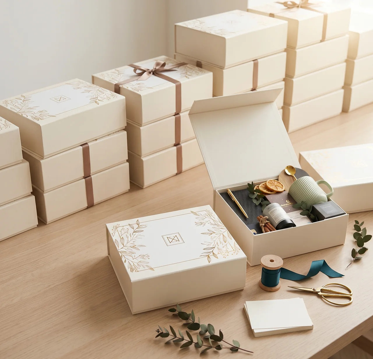 A hundred boxes that don’t feel corporate.