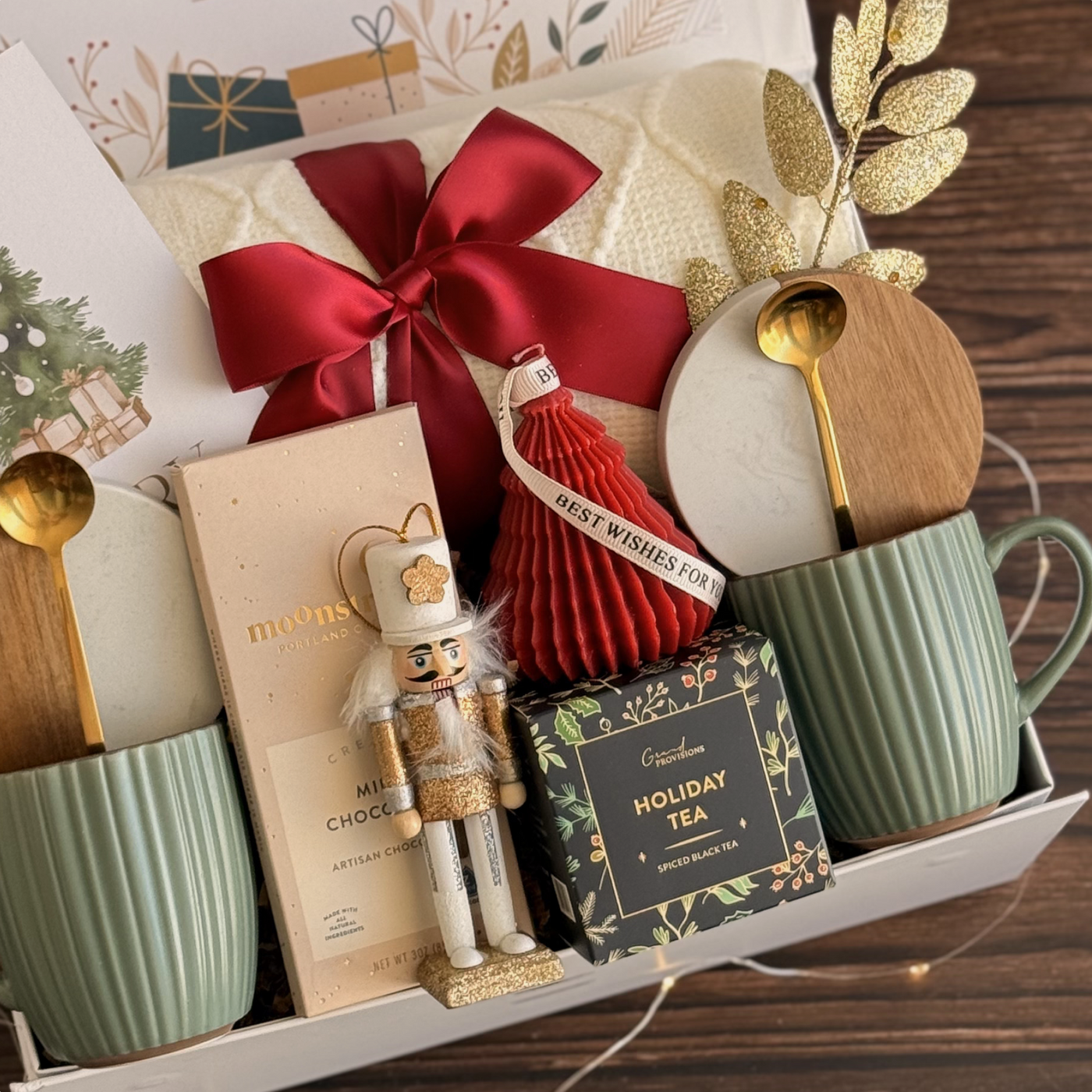 Winter Fireside Duo Box — inside view