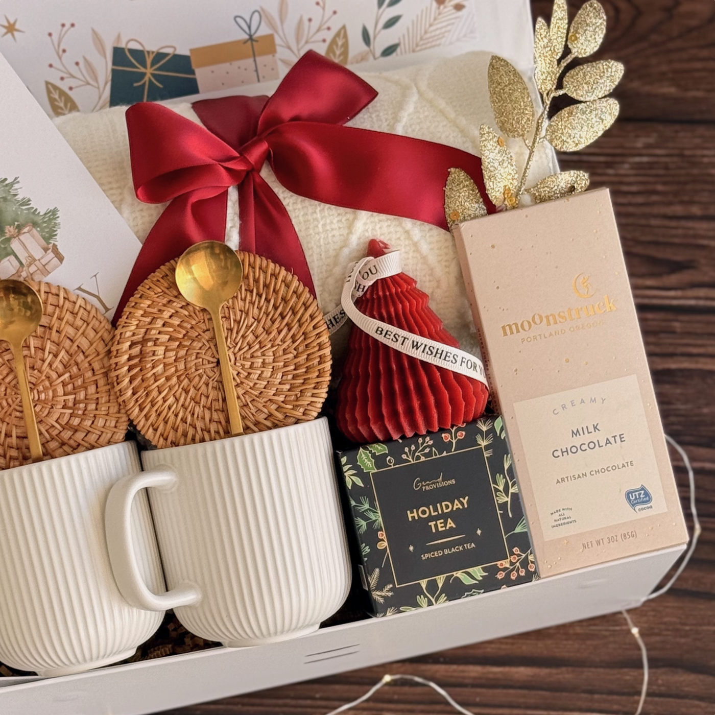 Fireside for Two Box — inside view