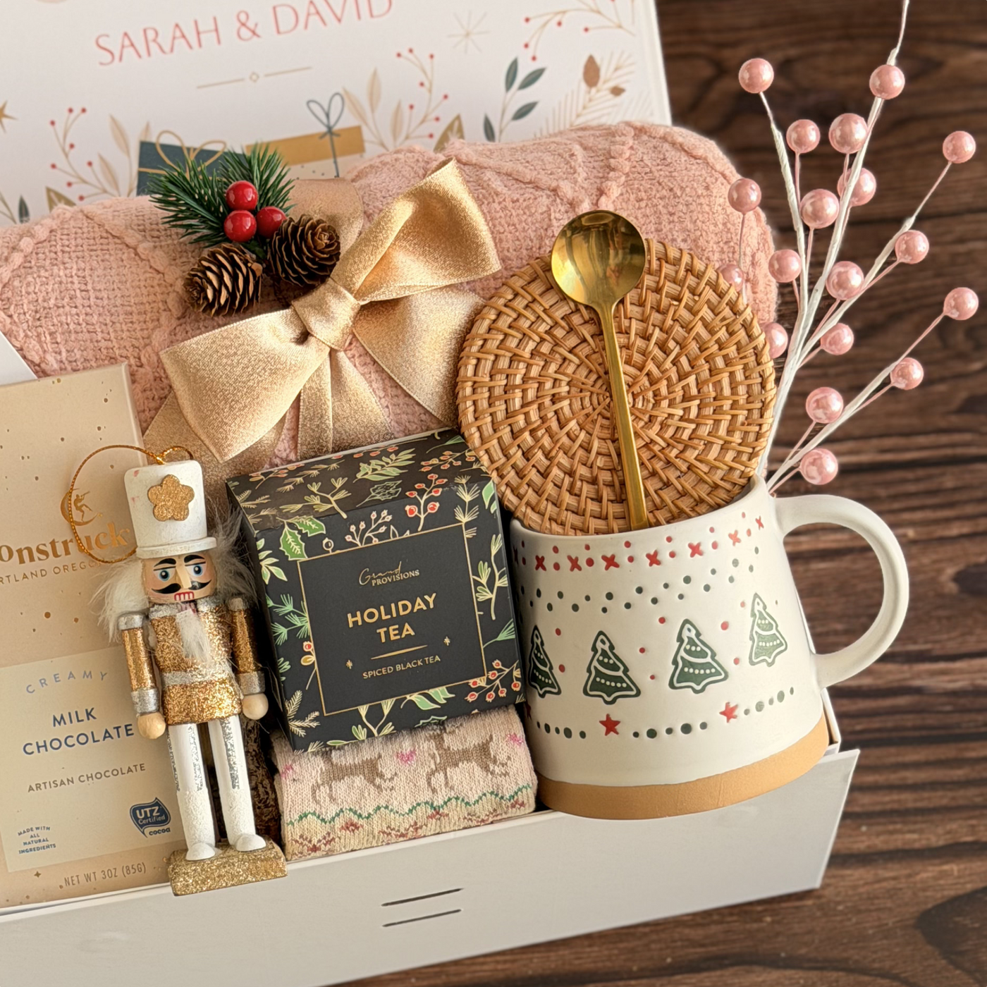 Nutcracker Evening Box — inside view