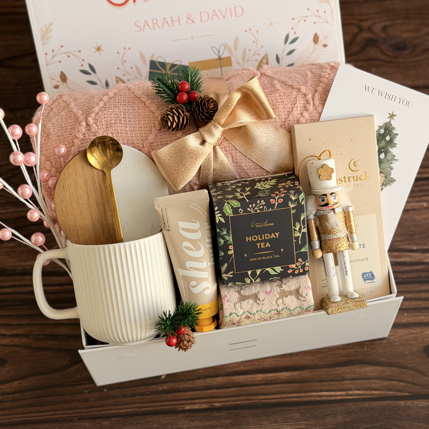 Nutcracker Holiday Cozy Box — front view