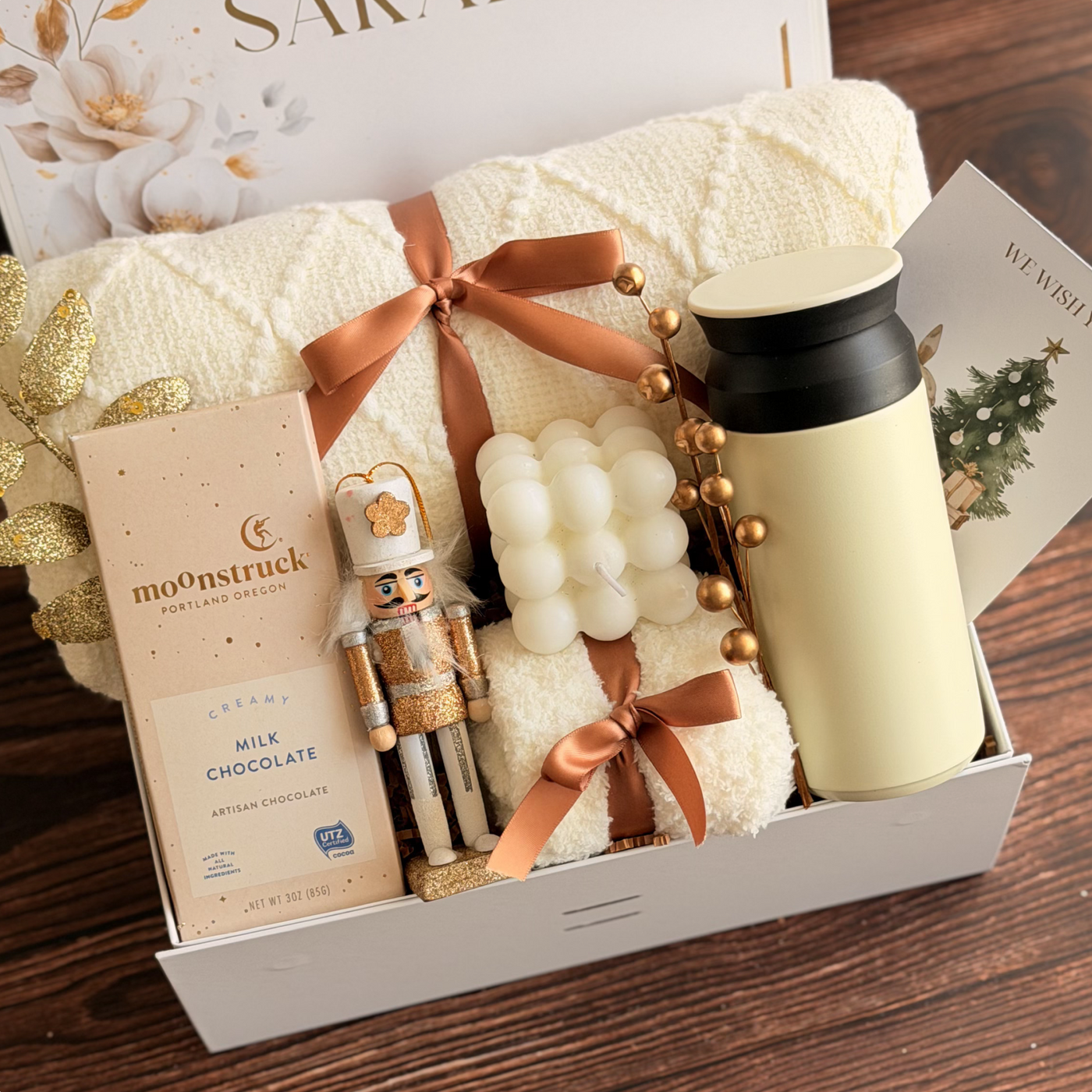 Nutcracker Night Fireside Box — front view