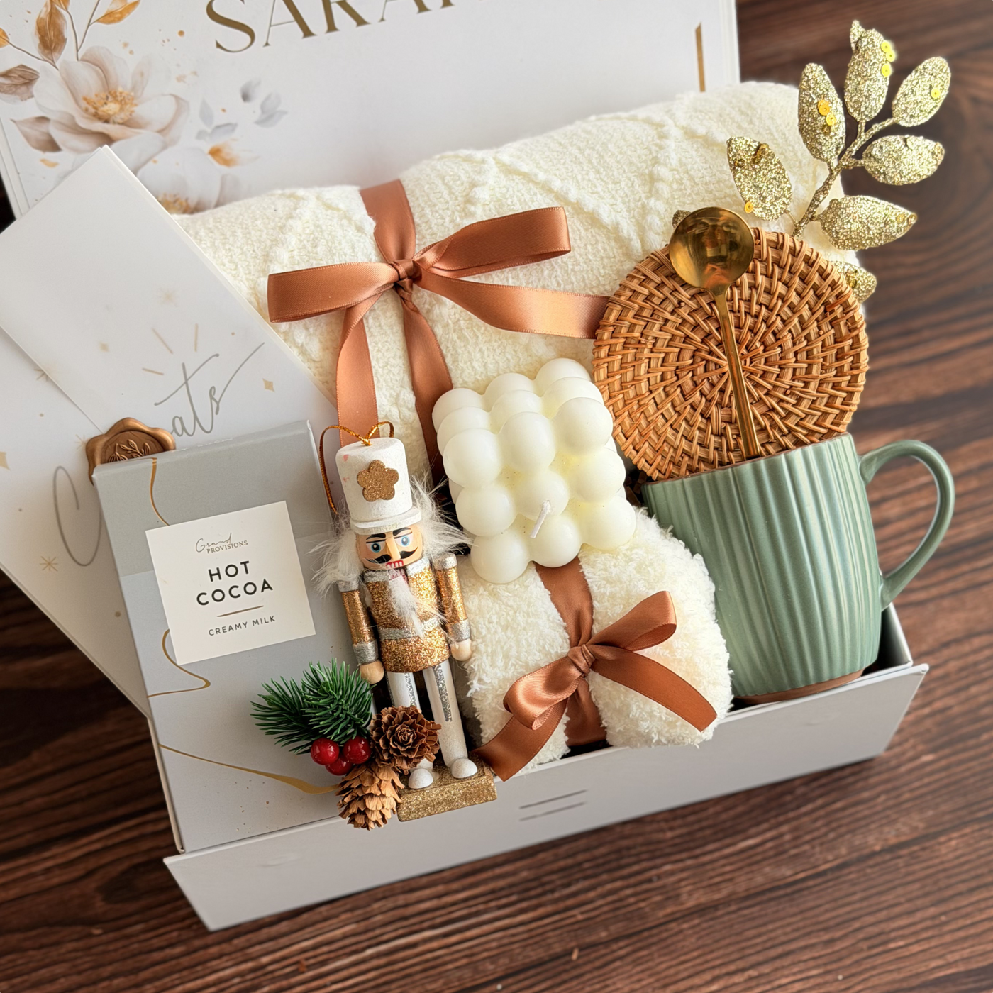 Nutcracker Hearth Evening Box — front view