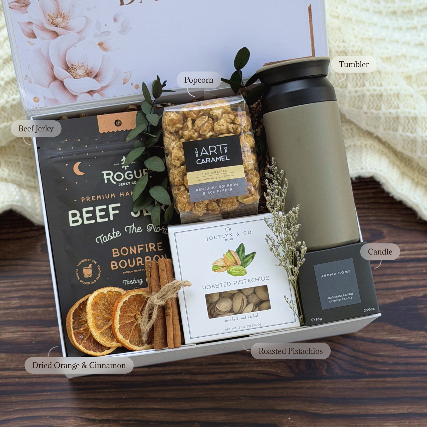 Home Run Snack Box — inside view