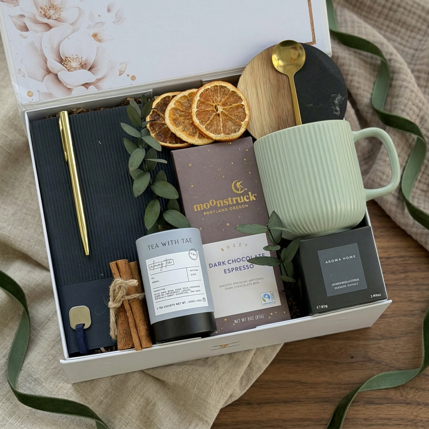 Well Deserved Desk Box — front view