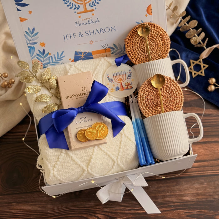 Hanukkah Coins & Candles Set