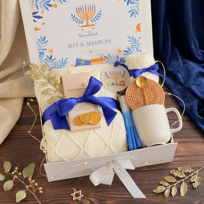 Hanukkah Glow & Coins Box