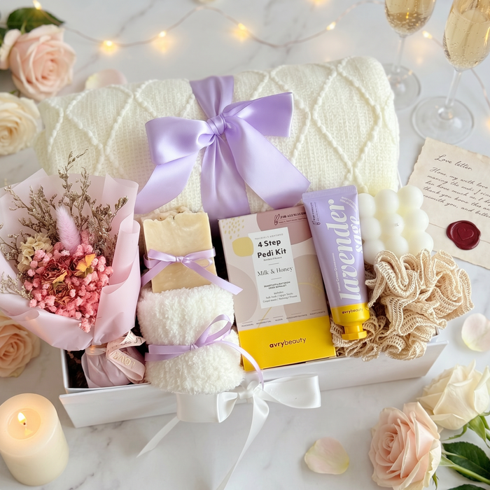 Skin Care & Socks Retreat Box