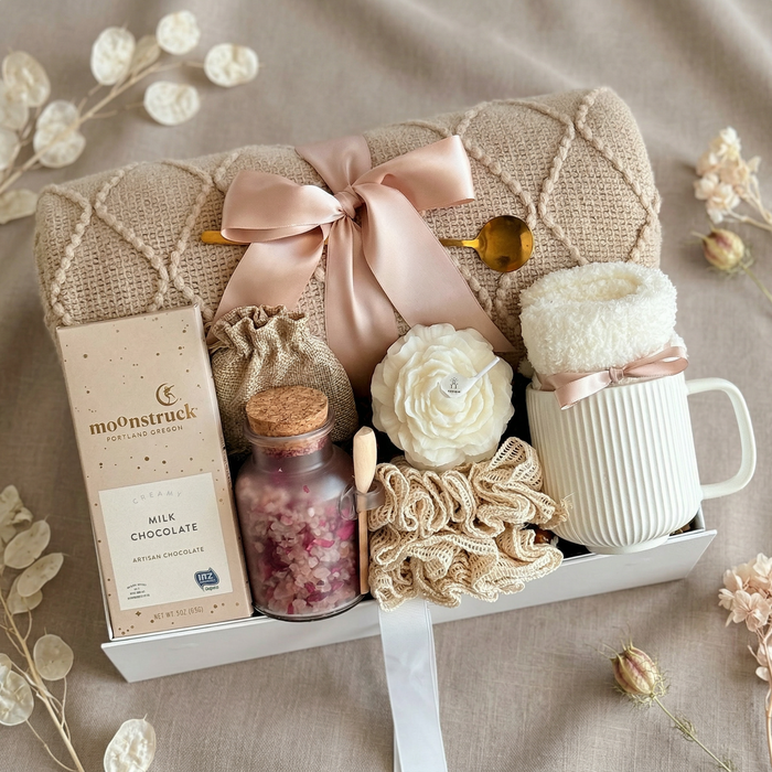 Bath Salt & Cocoa Retreat Box
