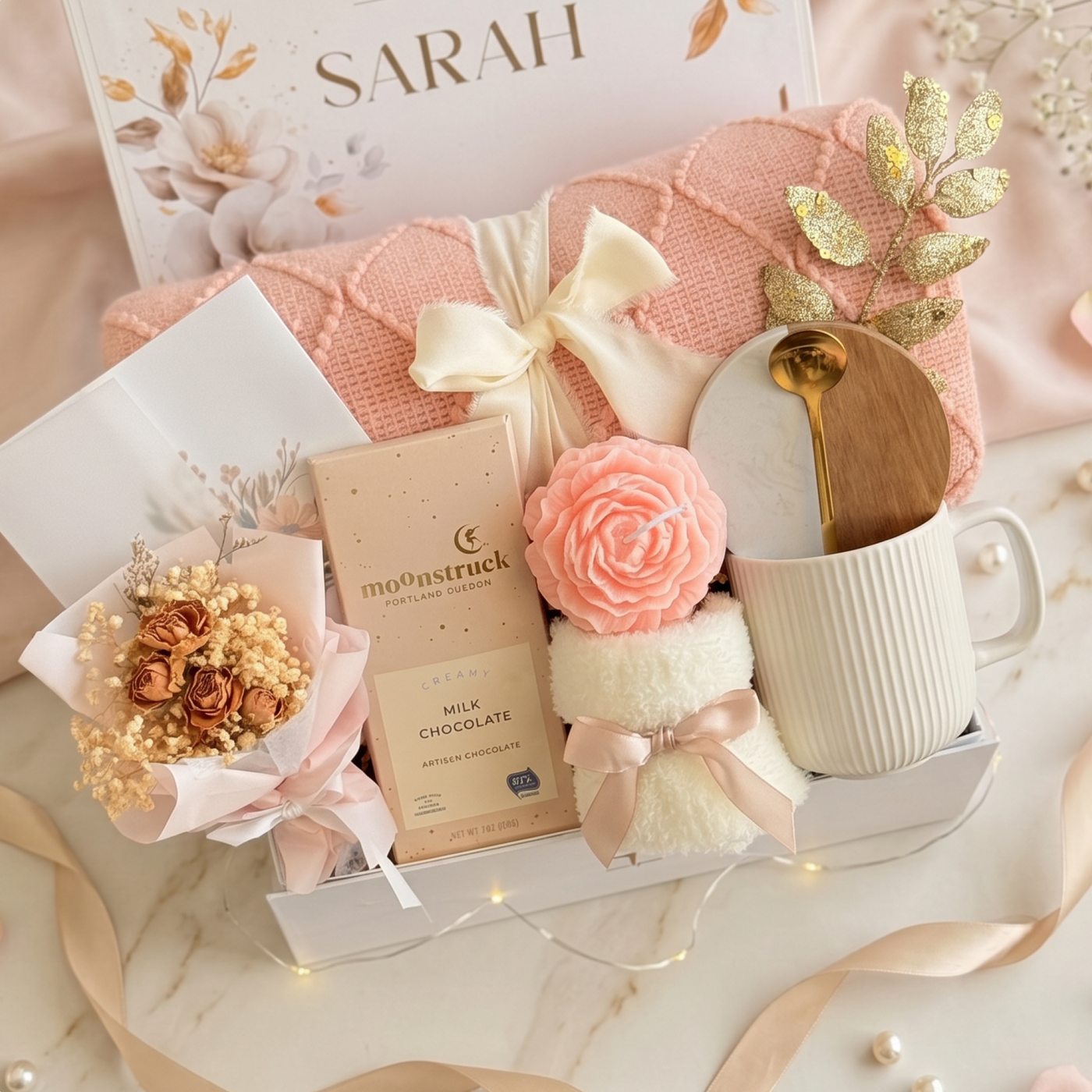 Heartfelt Hearth & Honey Box — front view