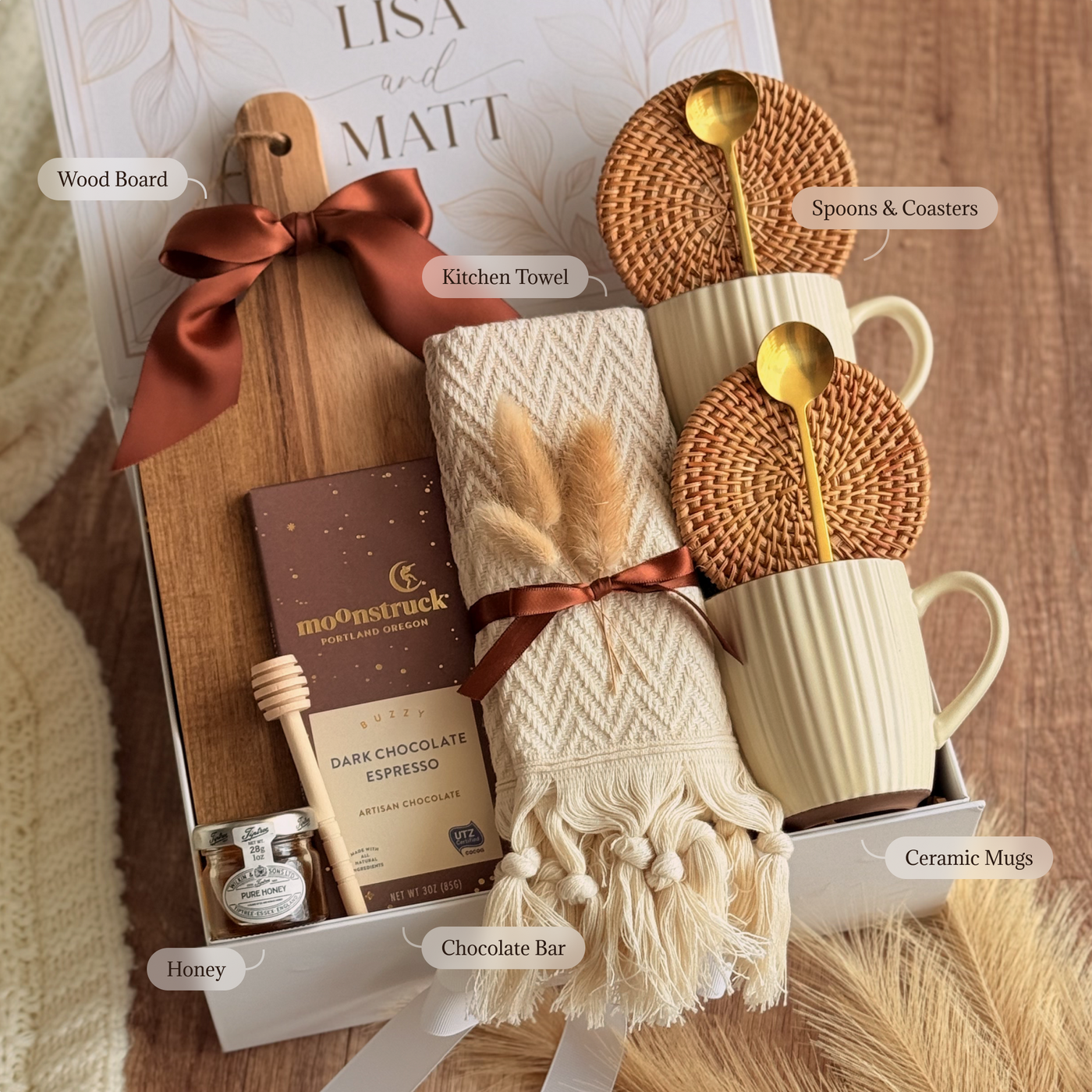 New Home Sweet Gathering Box — inside view