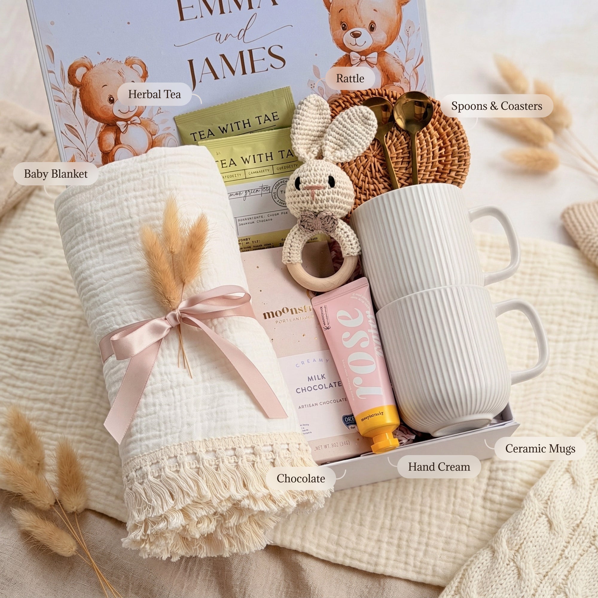 Simple Moments Family Box — inside view