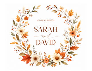 Autumn Wreath · Couples