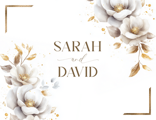 Golden Grey Flowers · Couples