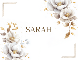 Golden Grey Flowers