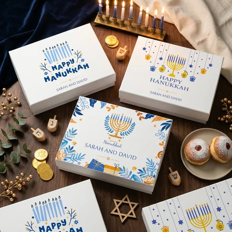 Hanukkah lid designs
