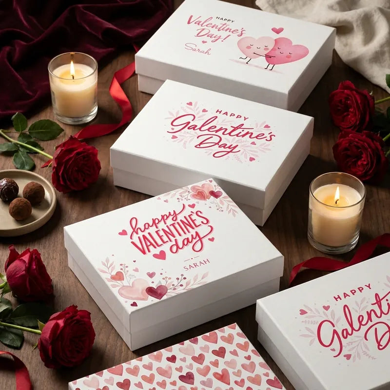 Valentine's Day lid designs